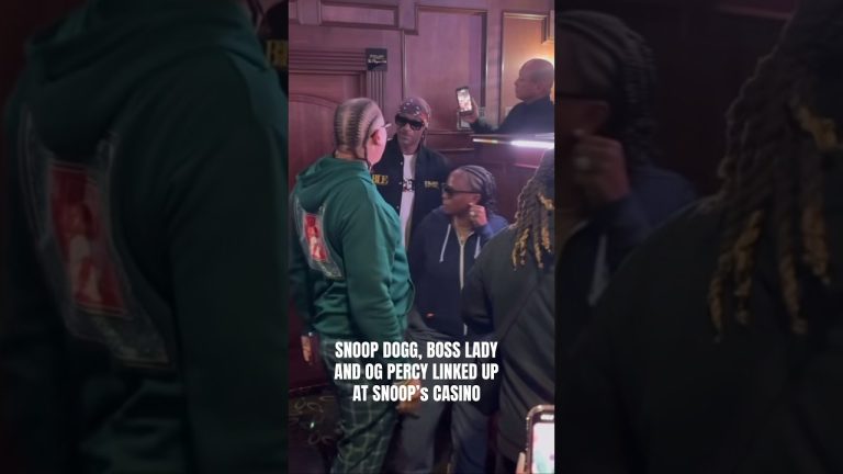 #SnoopDogg And His Wife Boss Lady, OG Percy Linked Up At Their Casino  #whytv
