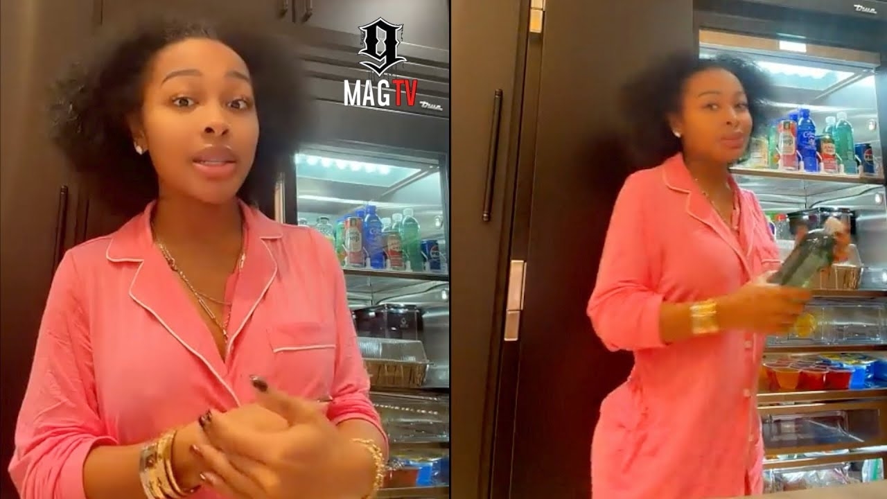 Jayda Cheaves Stunts On Her Opps Displaying Her $25k True 48" Glass Door Refrigerator!