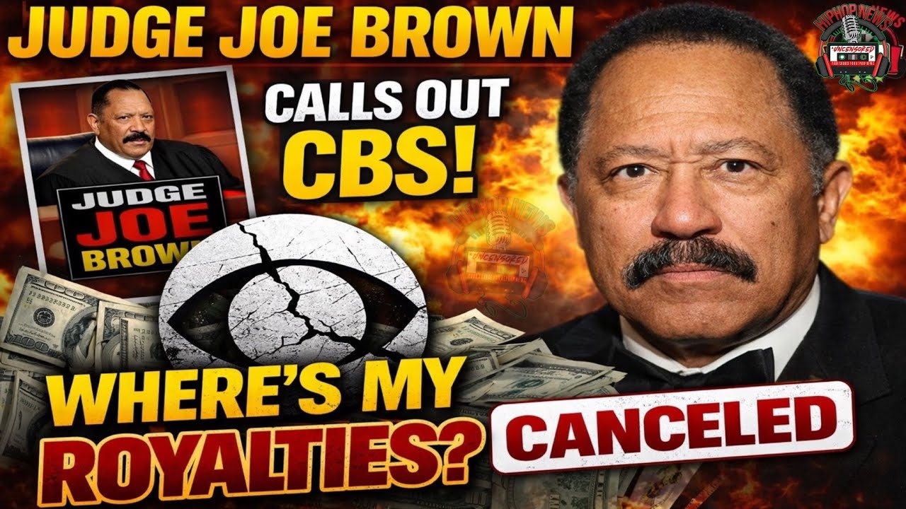 Judge Joe Brown GOES OFF On CBS For Not Paying Him For His Hit Show!