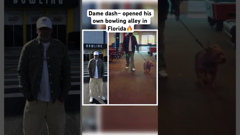 Dame Dash opened his own bowling alley in Florida! #damedash #hhu