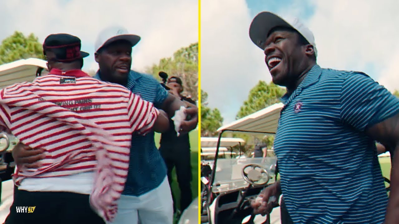 50 Cent And DaBaby Reunited Again On The Golf Course 'Day 2 Of Golf Championship'