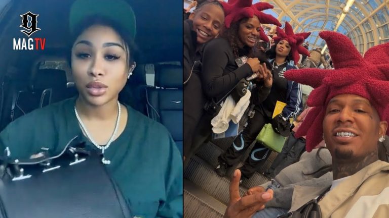 Moneybagg Yo's Wife Ari Fletcher Goes Through His Luggage Ahead Of Trip To Universal Studios! 