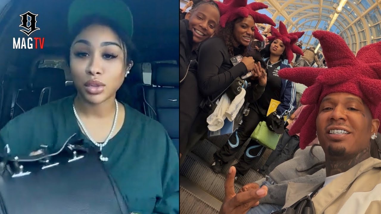 Moneybagg Yo's Wife Ari Fletcher Goes Through His Luggage Ahead Of Trip To Universal Studios!
