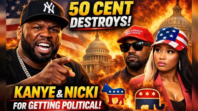 50 Cent Holds Nothing Back Calling Out Kanye & Nicki Minaj Live On Stage