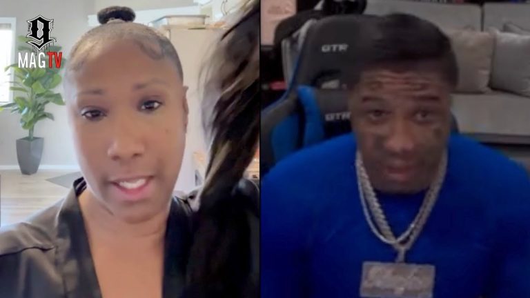 Blueface Mom Karlissa Pulls Hair Off After He Reveals How Sister Kali Got Her Name! 