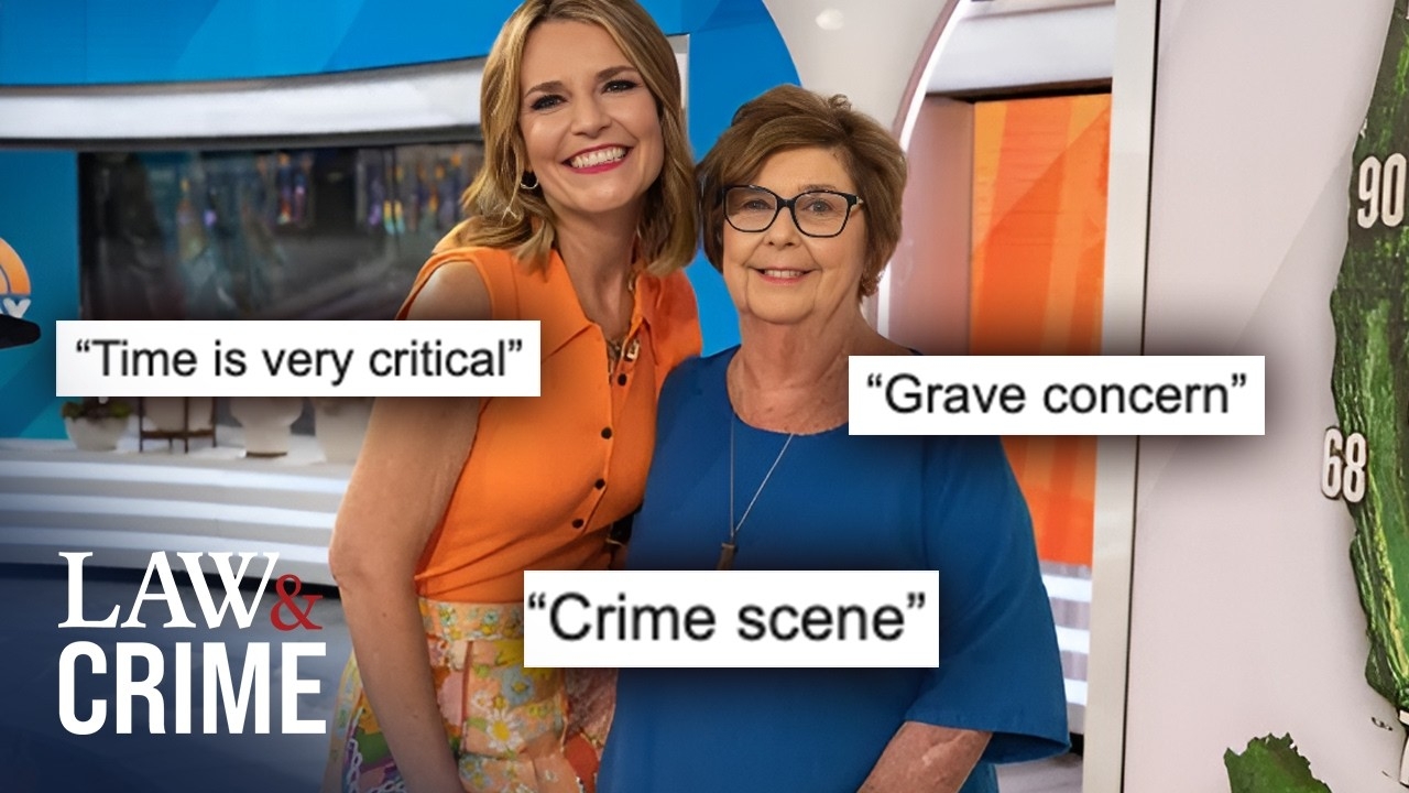 BREAKING: Search for Savannah Guthries Mom Takes Chilling Turn