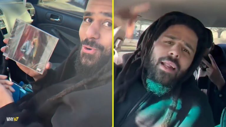 J. Cole Driving Across The U.S. To Sell 'The Fall-Off' CDs Out Of The Trunk Of His Old Honda Civic