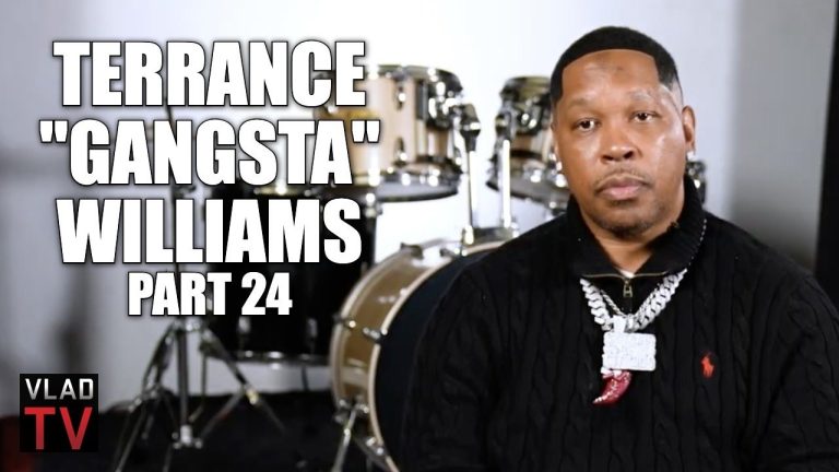 Terrance Gangsta Williams on Vlad Paying $1M to Guests, Doing VladTV 1st After Prison (Part 24)