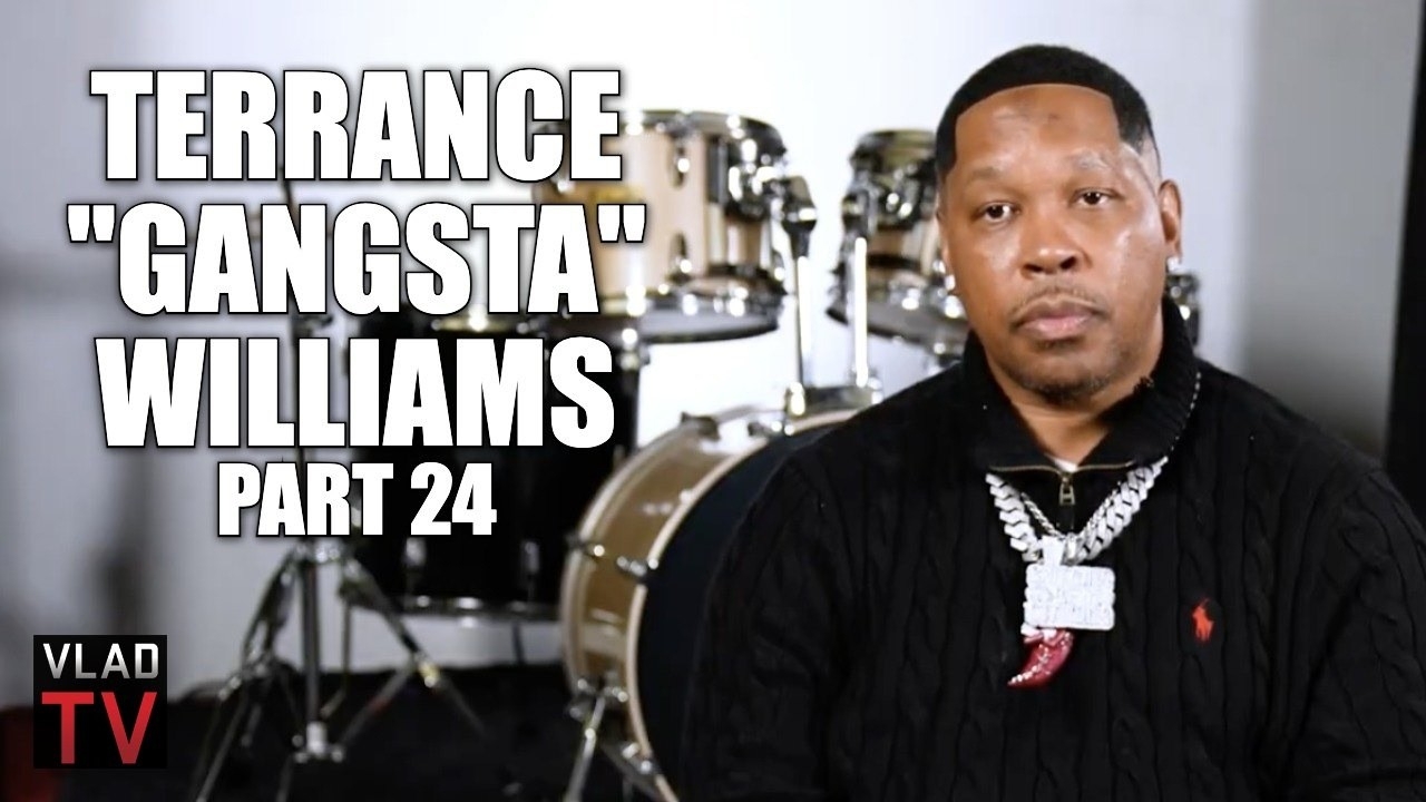 Terrance Gangsta Williams on Vlad Paying $1M to Guests, Doing VladTV 1st After Prison (Part 24)