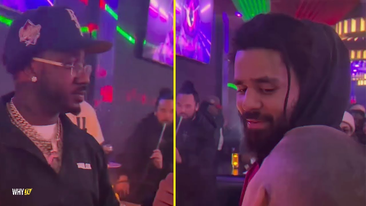 Benny Linked Up With J. Cole In The Club After He Sampled One Of His Songs For 'The Fall-Off'