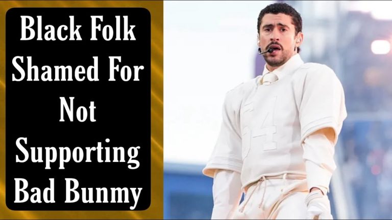 Black Folk Shamed For Not Supporting Bad Bunny