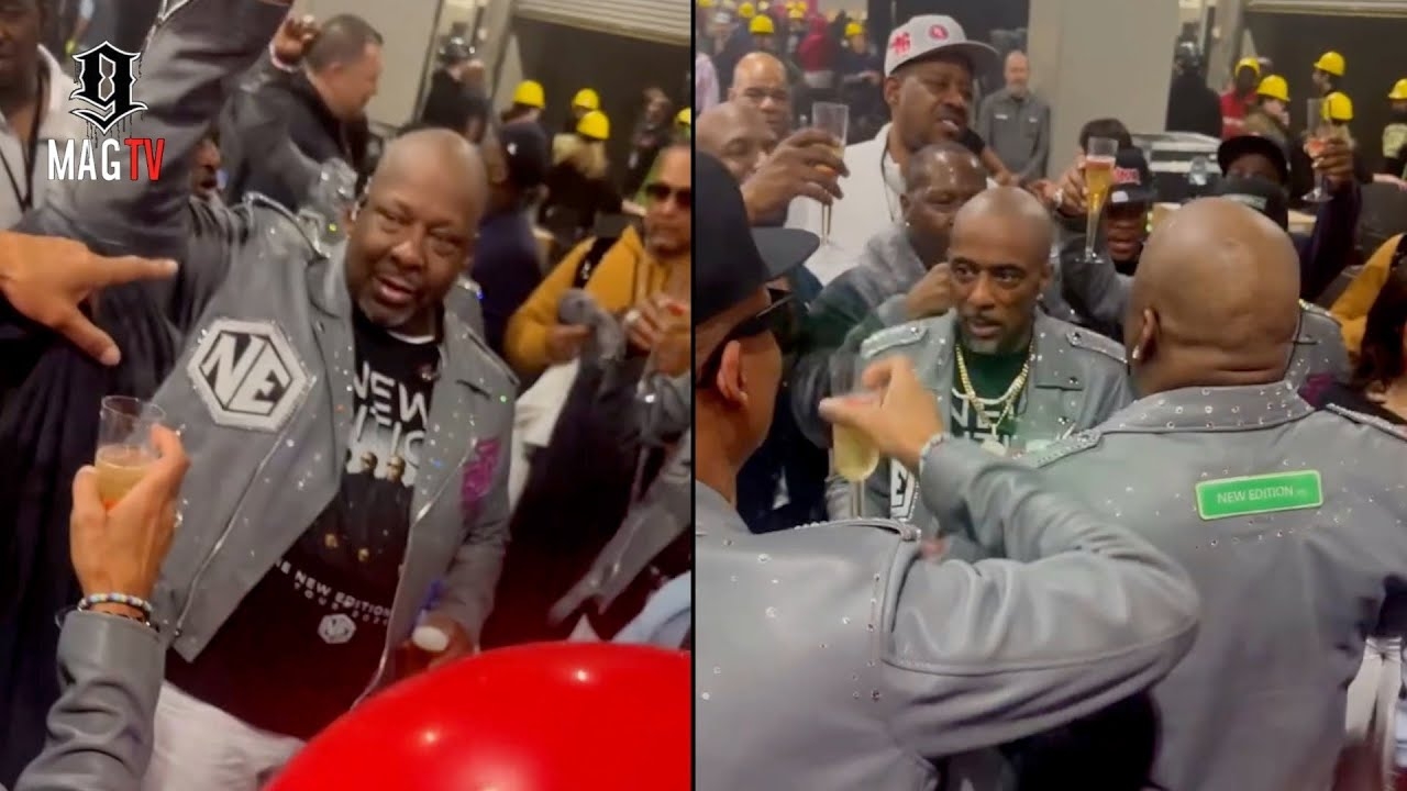 Bobby Brown Gets Serenaded By New Edition Members To Celebrate His 57th B-Day!