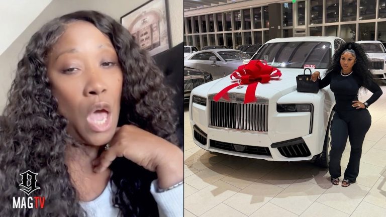Blueface Mom Karlissa Shades Ari Fletcher Getting A Rolls Royce Cullinan For Valentine's Day! 
