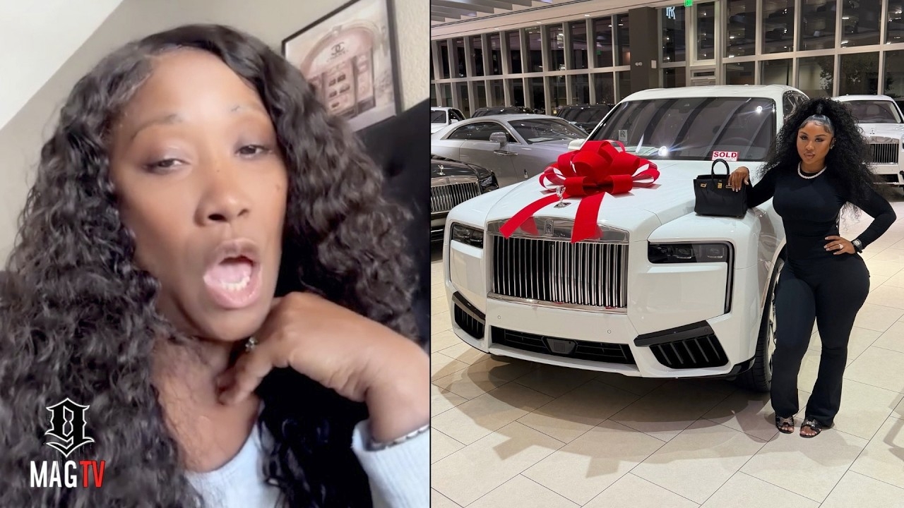 Blueface Mom Karlissa Shades Ari Fletcher Getting A Rolls Royce Cullinan For Valentine's Day!