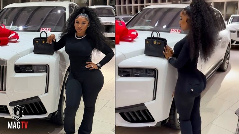 Moneybagg Yo Buys Wife Ari Fletcher A New Rolls Royce Cullinan For Valentine's Day! 