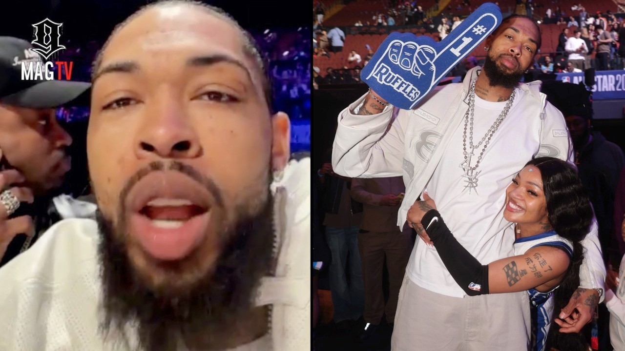 Brandon Ingram Heated Giannis Took "GF" Glorilla Out Of The Celebrity Allstar Game!