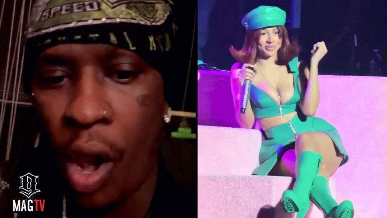 Young Thug Sits Backstage Supporting Fiancee Mariah The Scientist "Hearts Sold Separately" Tour! 