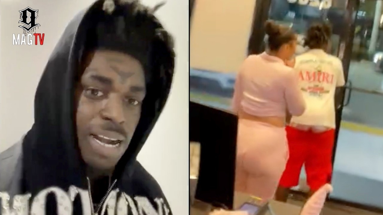 "I'm The Zoo Keeper" Kodak Black Claps Trolls After Spotted At Pizza Hut Wit "BM" Maranda Johnson!