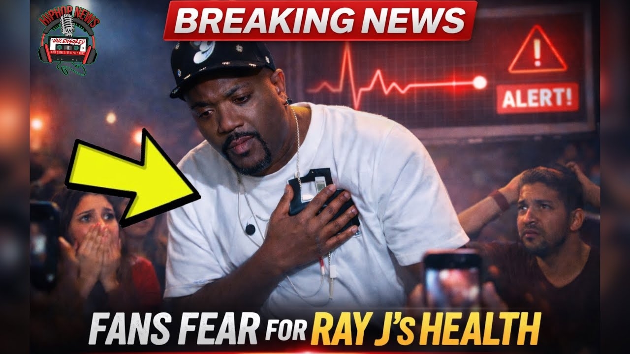 JUST IN: Ray-J Is Fighting For His Life!