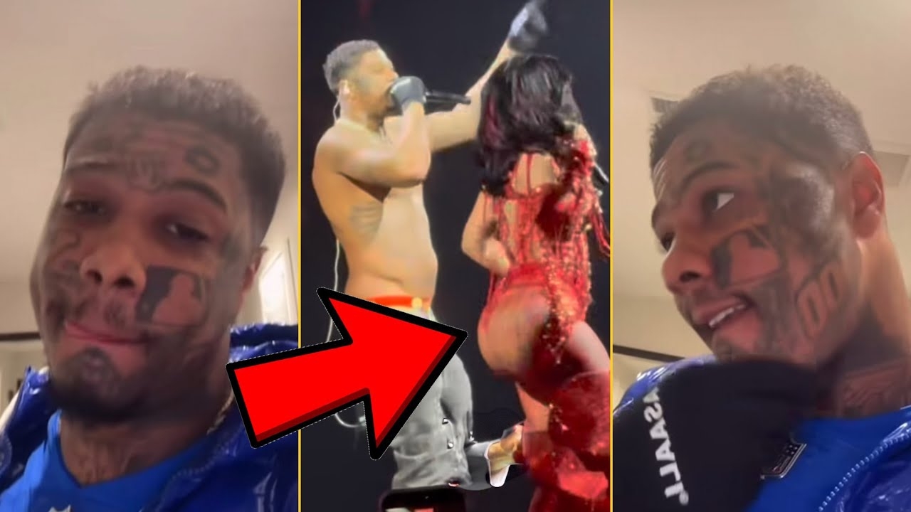 Blueface Says He Cant Get Cardi Bs A** Of His Mind After Performing With Her In LA Last Night