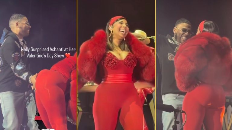 Nelly And Ashanti Made Real Fire On The Stage During The Pass Mic Show The Best Celeb Couple Ever