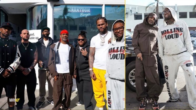 Fabolous, Jim Jones, Maino And Dave East Visit To Nipsey Hussles Brother In LA Marathon Continues