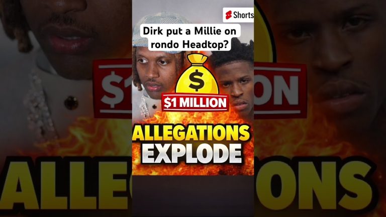 Lil Dirk  put a serious bag on Quando Rondos head #lildurk #quandorondo #hhu