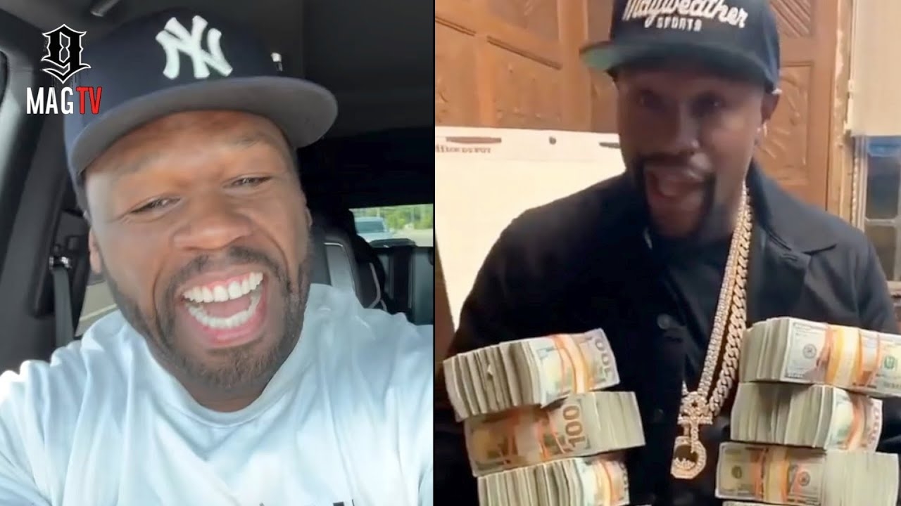 "Lace Up" 50 Cent Trolls Floyd Mayweather After Claims Showtime Stole $340 Million From Him!