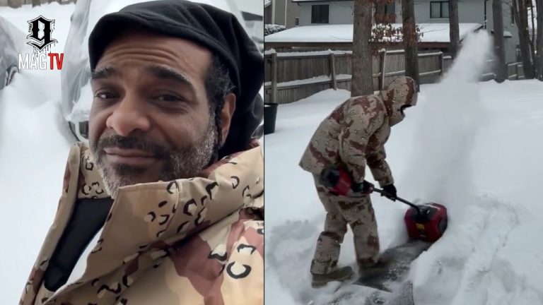 "Tundra" Jim Jones Battles The 2026 Winter Storm With His New Electric Shovel! 