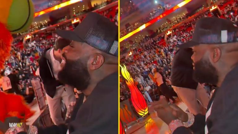 Rick Ross Pulls Up At Magic vs Heat Game At His 50th Birthday 'Rozay Celebrates His Birthday'