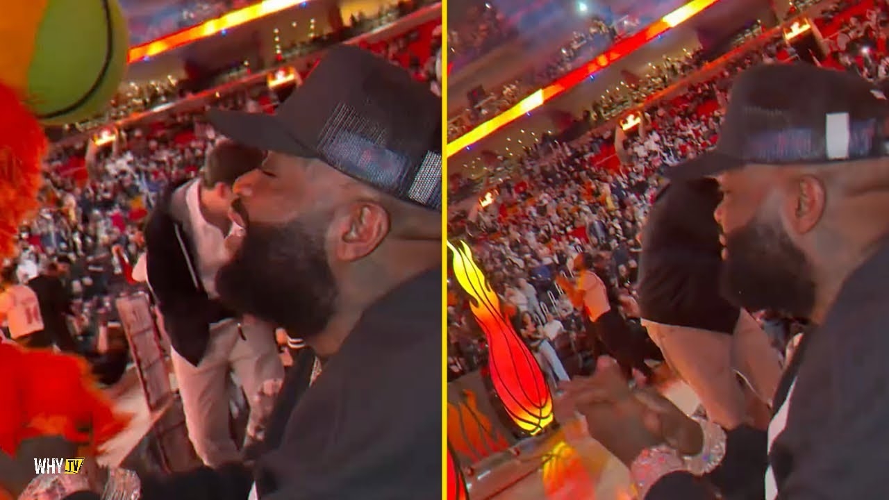 Rick Ross Pulls Up At Magic vs Heat Game At His 50th Birthday 'Rozay Celebrates His Birthday'