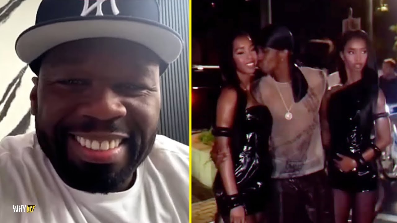 50 Cent Reacts To King Combs Doing Too Much Kissing To Her Sisters 'Too Much Lip Kissing Bro'