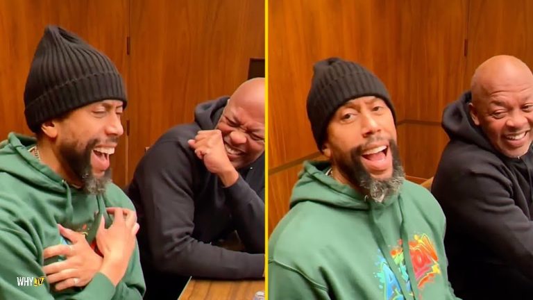 Dr. Dre And Affion Crockett Clowning Jay-Z In Studio 'Affion You Are Crazy Ni**a'
