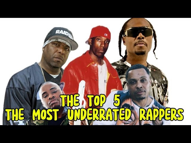 The TOP 5 The Most Underrated Rapper Of All Time