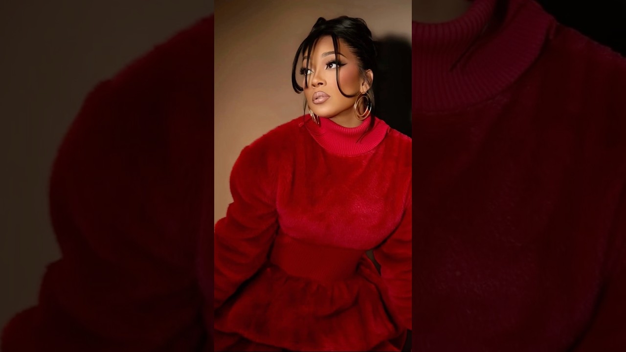 Draped In Red  Monica
