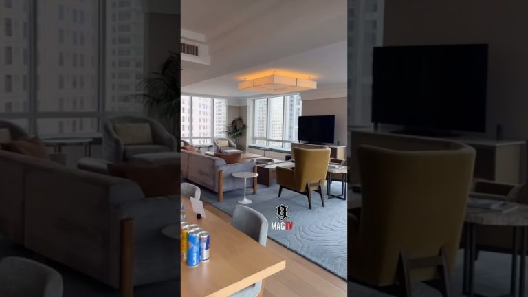 Hotel Room Tour With Cardi B 