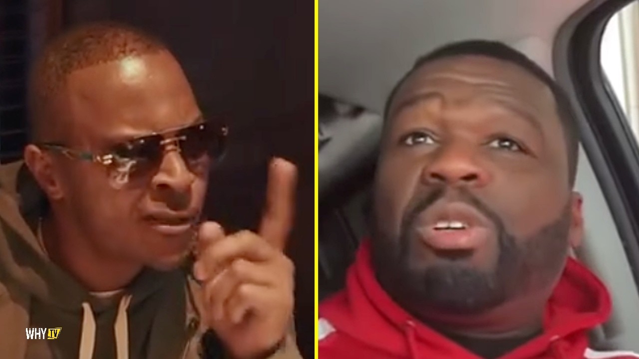 T.I. Tells 50 Cent He Ain't Gangsta For Mentioning His Wife's Name 'You Are Trash Fifty'