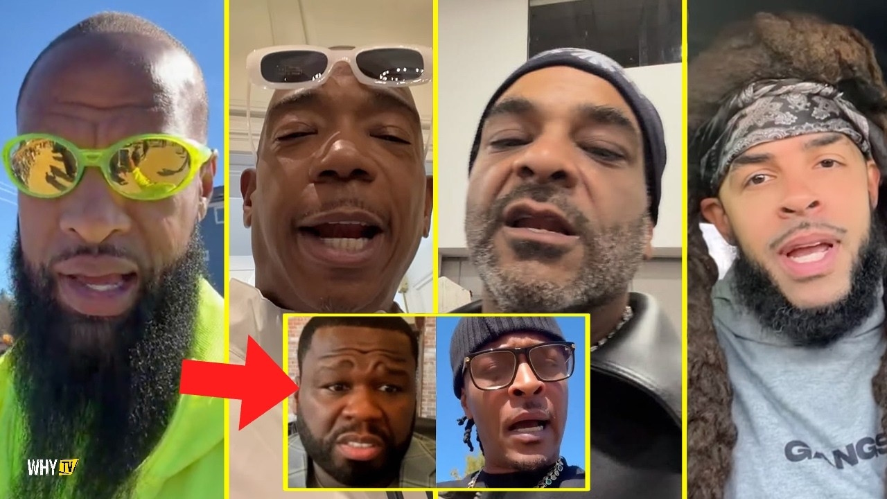 Rappers Reaction To 50 Cent And T.I.'s Beef 'Slim Thug, Dee-1, Ja Rule And More'