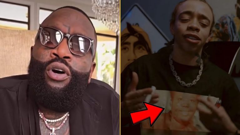 Rick Ross Tells To King Harris He Wants T-Shirt Of 50 Cents D*ad Mother Need That Lil Bro