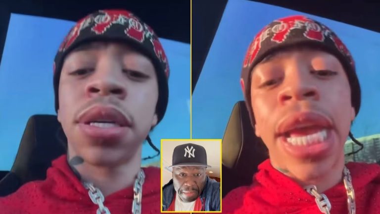 T.I. Son Goes Off On 50 Cent Hard For Clowning His Mother And Father You The Biggest Sna*ke