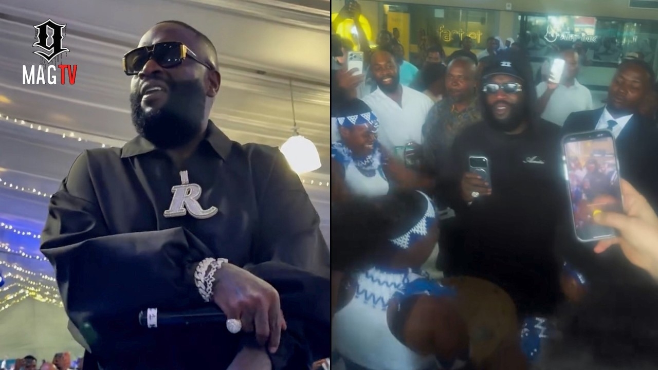Rick Ross Travels To Zimbabwe & Greeted Like Royalty!