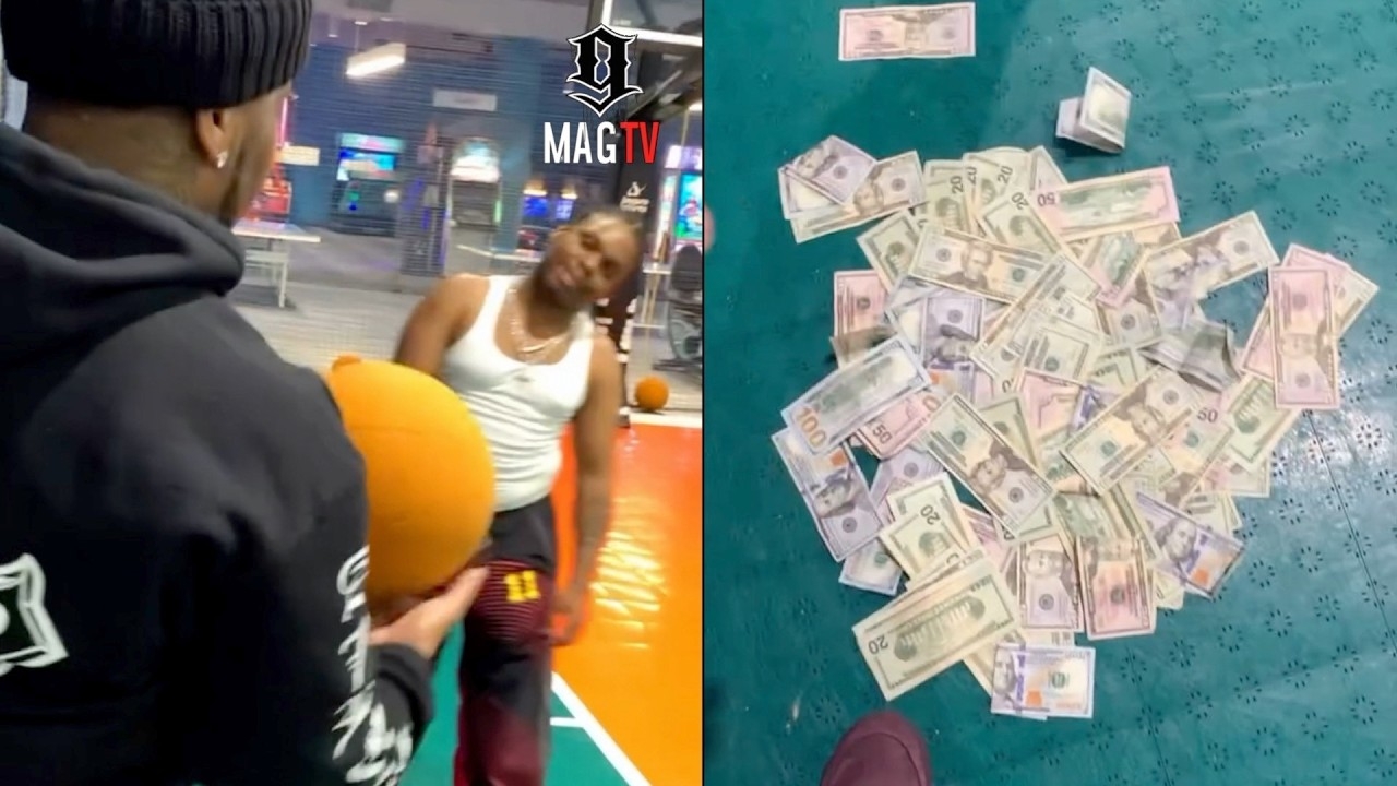 YFN Lucci Got Stacks On The Ground Shooting Against 42 Dugg!