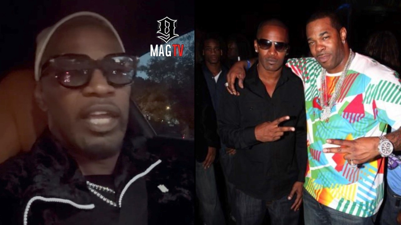 "Next To Spliff Star" Jamie Foxx Is Too Funny Impersonating Busta Rhymes!