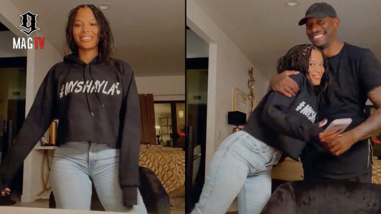 Tyrese Surprises Daughter Shayla With A Custom "My Shayla" Hoodie! 