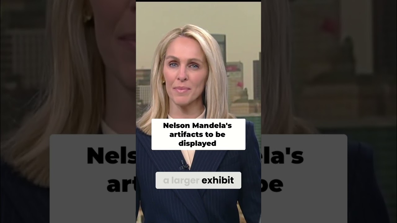 Nelson Mandela Exhibit: FIFA World Cup & Personal Artifacts! #shorts