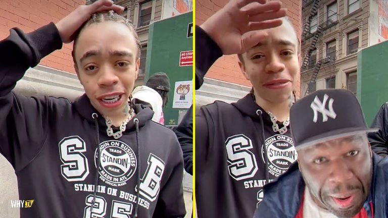 King Harris Pulls Up In 50 Cent's Hood In NYC And Sending Warning To Fif 'I Don't Fear You Curtis'