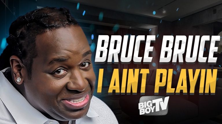 Bruce Bruce Previews his all New Netflix Special "I Aint Playin" w/ Big Boy - Netflix Comedy Special
