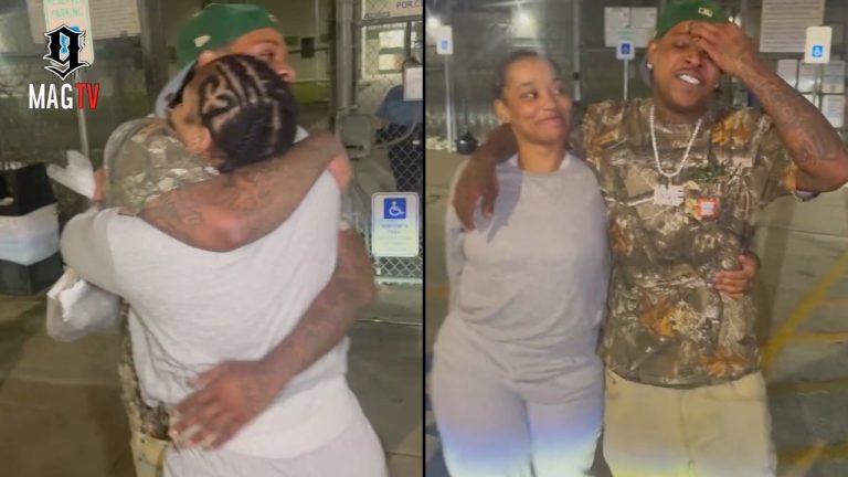 1st Day Out: Finesse2Tymes Gets Emotional After "BM" Shugga Is Released From Jail! 
