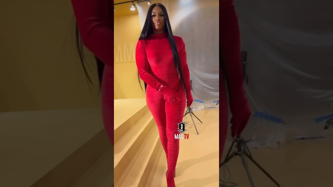 Draped In Red  Claressa Shields