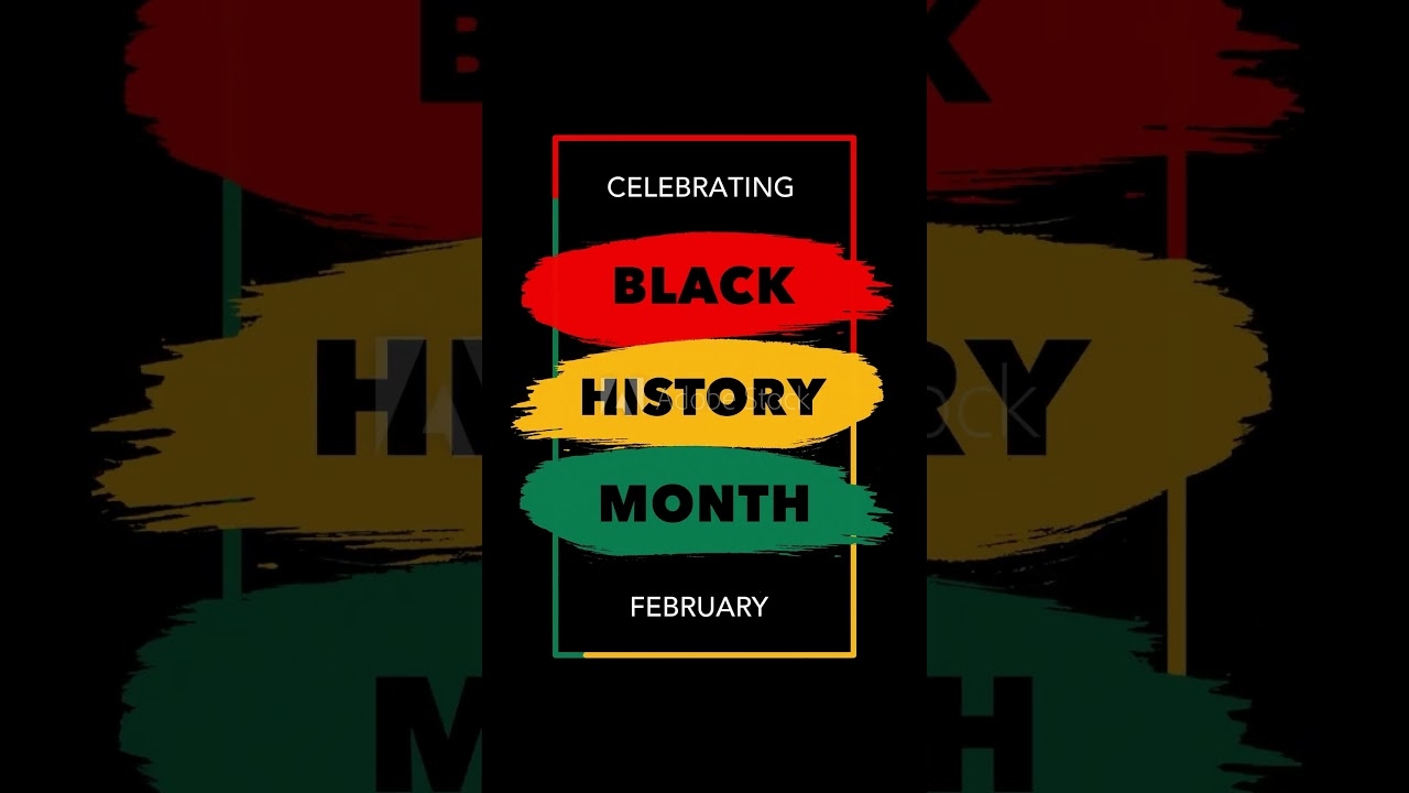 Celebrating Black History Month Animation